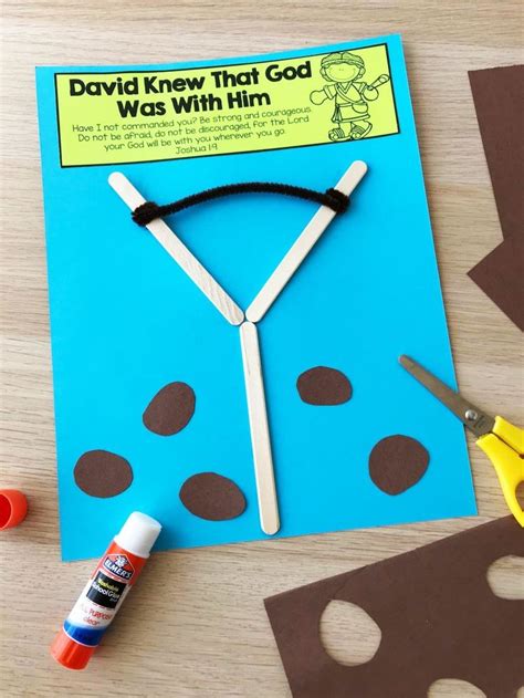 10 Fun and Creative Crafts for Bringing the David and Goliath Story to Life